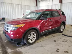 Salvage cars for sale at Franklin, WI auction: 2014 Ford Explorer XLT