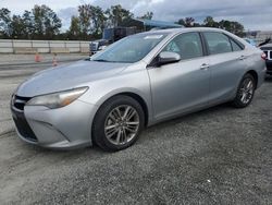 Salvage cars for sale at Spartanburg, SC auction: 2016 Toyota Camry LE