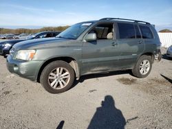 Toyota Highlander Hybrid salvage cars for sale: 2007 Toyota Highlander Hybrid