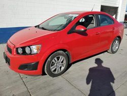 Chevrolet salvage cars for sale: 2014 Chevrolet Sonic LT