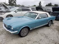 Flood-damaged cars for sale at auction: 1965 Ford Mustang