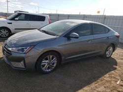 Salvage cars for sale at Greenwood, NE auction: 2019 Hyundai Elantra SEL