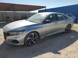 Honda salvage cars for sale: 2022 Honda Accord Sport