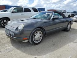 Ford Thunderbird salvage cars for sale: 2003 Ford Thunderbird