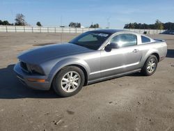 Salvage cars for sale at Dunn, NC auction: 2007 Ford Mustang