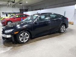 Salvage cars for sale at Candia, NH auction: 2016 Honda Civic LX