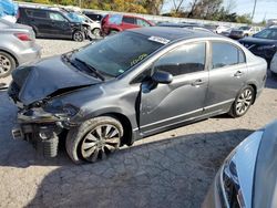 Honda salvage cars for sale: 2009 Honda Civic EXL