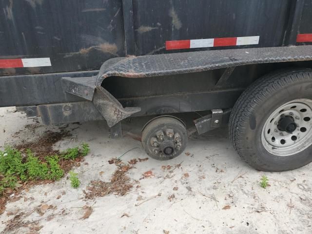 2021 Other 2021 Down 2 Earth 16' Dump Trailer Black