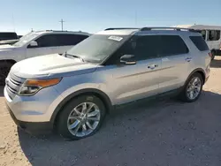 Vehiculos salvage en venta de Copart Andrews, TX: 2015 Ford Explorer XLT