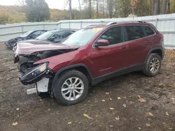 Salvage cars for sale at Center Rutland, VT auction: 2019 Jeep Cherokee Latitude