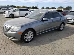 Salvage cars for sale at Sacramento, CA auction: 2012 Mercedes-Benz E 350