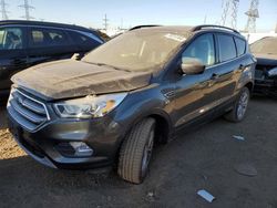 Salvage cars for sale at Elgin, IL auction: 2017 Ford Escape SE