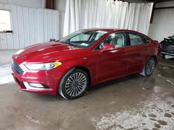 Ford salvage cars for sale: 2017 Ford Fusion Titanium