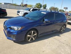 Salvage cars for sale at Oklahoma City, OK auction: 2018 Subaru Impreza Sport