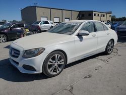 Salvage cars for sale at Wilmer, TX auction: 2015 Mercedes-Benz C300