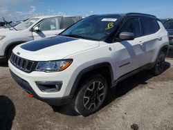 Carros salvage para piezas a la venta en subasta: 2020 Jeep Compass Trailhawk