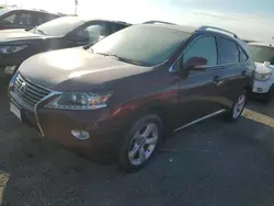 Salvage cars for sale from Copart Arcadia, FL: 2013 Lexus RX 350 Base