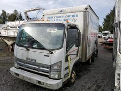 Salvage trucks for sale at Woodburn, OR auction: 2011 Isuzu NPR