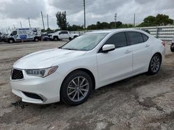 Salvage cars for sale at Miami, FL auction: 2020 Acura TLX Technology