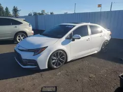 Salvage cars for sale at Portland, OR auction: 2021 Toyota Corolla XSE