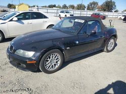 Salvage cars for sale at Sacramento, CA auction: 2001 BMW Z3 2.5