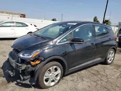 Salvage cars for sale at Van Nuys, CA auction: 2021 Chevrolet Bolt EV LT