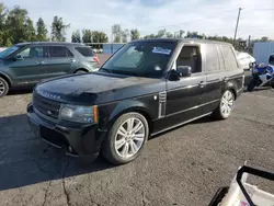 Land Rover salvage cars for sale: 2011 Land Rover Range Rover HSE Luxury