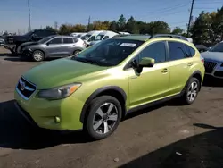 Salvage cars for sale from Copart Denver, CO: 2014 Subaru XV Crosstrek 2.0I Hybrid