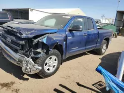 Toyota Tundra salvage cars for sale: 2014 Toyota Tundra Double Cab SR