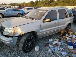 Salvage cars for sale at Memphis, TN auction: 2004 Jeep Grand Cherokee Limited