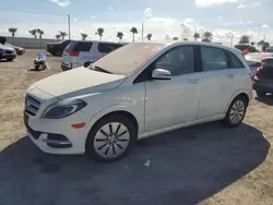 Salvage cars for sale at Arcadia, FL auction: 2017 Mercedes-Benz B 250E