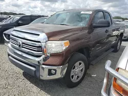 Toyota salvage cars for sale: 2016 Toyota Tundra Double Cab SR