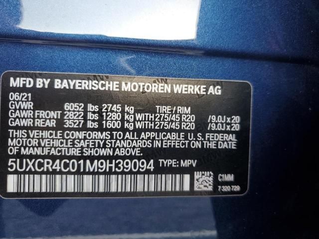 2021 BMW X5 Sdrive 40I