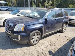 Salvage cars for sale at Savannah, GA auction: 2017 GMC Terrain SLT