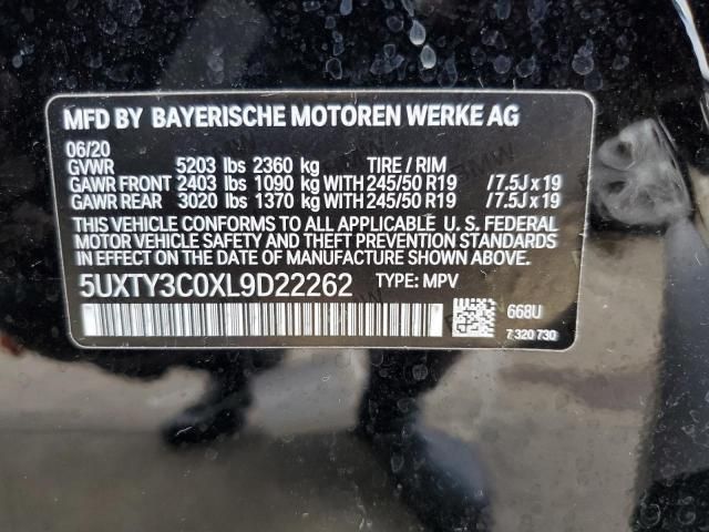 2020 BMW X3 SDRIVE30I