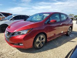 Salvage cars for sale at Arcadia, FL auction: 2018 Nissan Leaf S