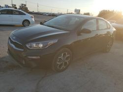 Salvage cars for sale at Oklahoma City, OK auction: 2019 KIA Forte FE