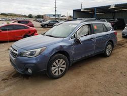 Salvage cars for sale from Copart Colorado Springs, CO: 2018 Subaru Outback 2.5I Premium