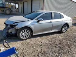 Salvage cars for sale at Temple, TX auction: 2020 Toyota Camry LE