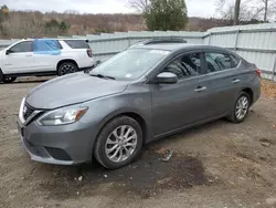 Salvage cars for sale from Copart Center Rutland, VT: 2018 Nissan Sentra S