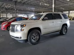 Salvage cars for sale from Copart Gaston, SC: 2015 Chevrolet Tahoe C1500 LTZ