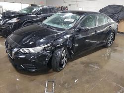 Salvage cars for sale at Elgin, IL auction: 2021 Nissan Sentra SV