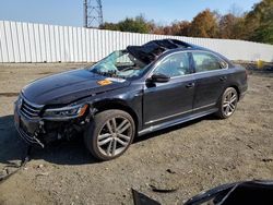 Salvage cars for sale at Windsor, NJ auction: 2017 Volkswagen Passat R-Line