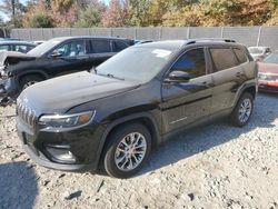 Jeep salvage cars for sale: 2021 Jeep Cherokee Latitude LUX