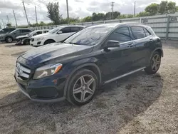 Salvage cars for sale at Miami, FL auction: 2015 Mercedes-Benz GLA 250 4matic