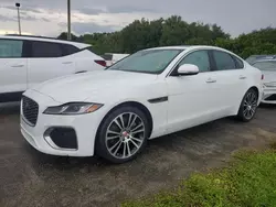 Flood-damaged cars for sale at auction: 2022 Jaguar XF SE