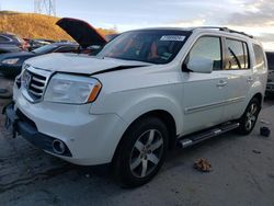 Salvage cars for sale at Littleton, CO auction: 2013 Honda Pilot Touring