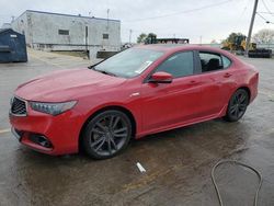 Salvage cars for sale at Chicago Heights, IL auction: 2019 Acura TLX Technology