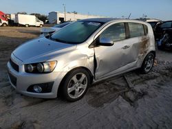 Salvage cars for sale from Copart Riverview, FL: 2015 Chevrolet Sonic LTZ