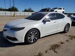 Acura salvage cars for sale: 2016 Acura TLX